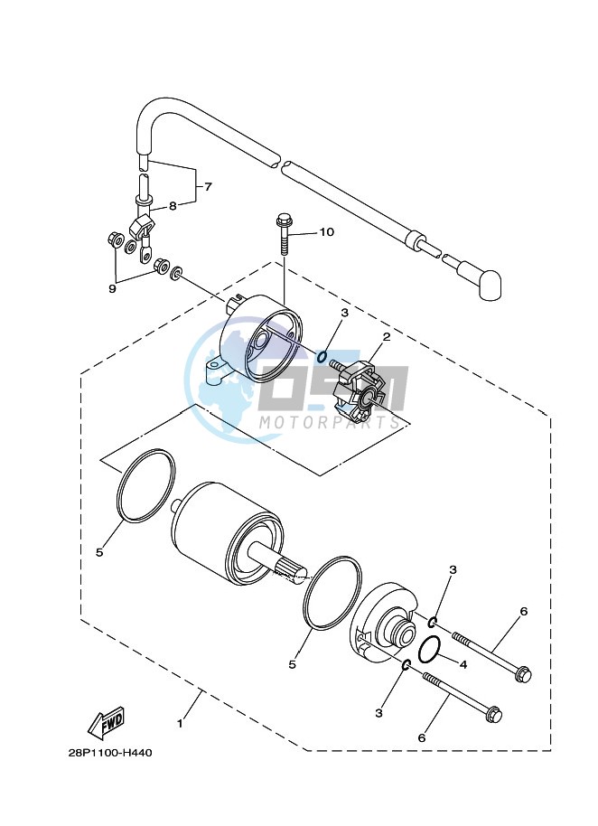 STARTING MOTOR