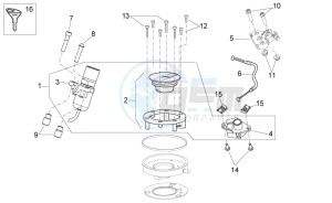 Shiver 750 USA USA drawing Lock hardware kit