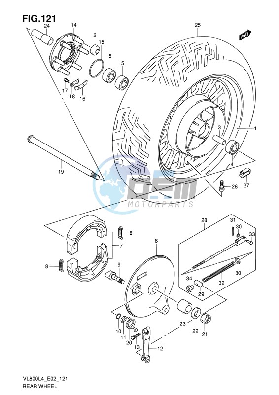 REAR WHEEL