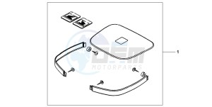 CBF600SA drawing PANEL SET