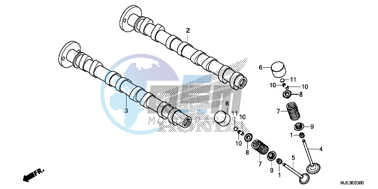 CAMSHAFT/ VALVE