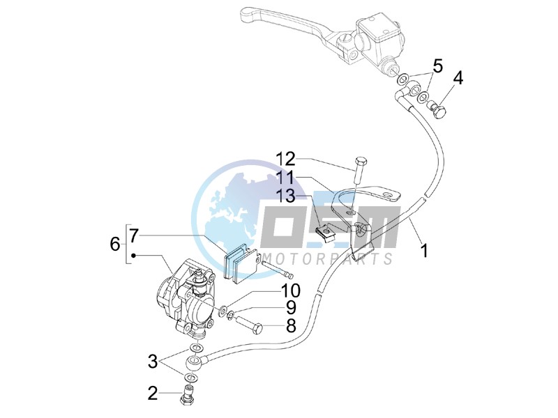 Brakes pipes - Calipers