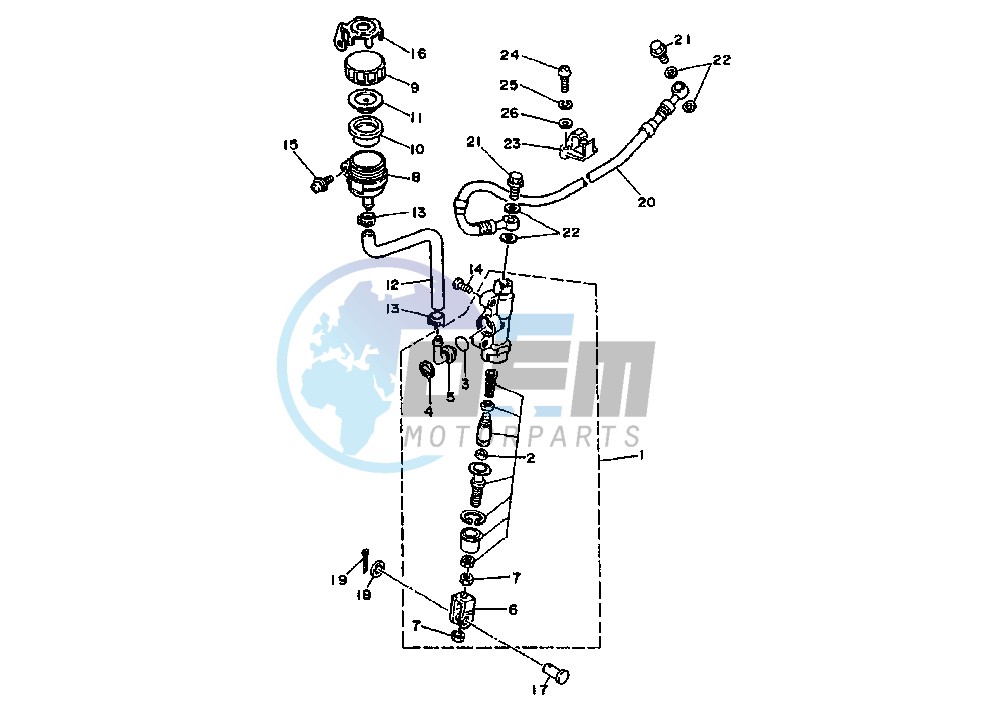 REAR MASTER CYLINDER