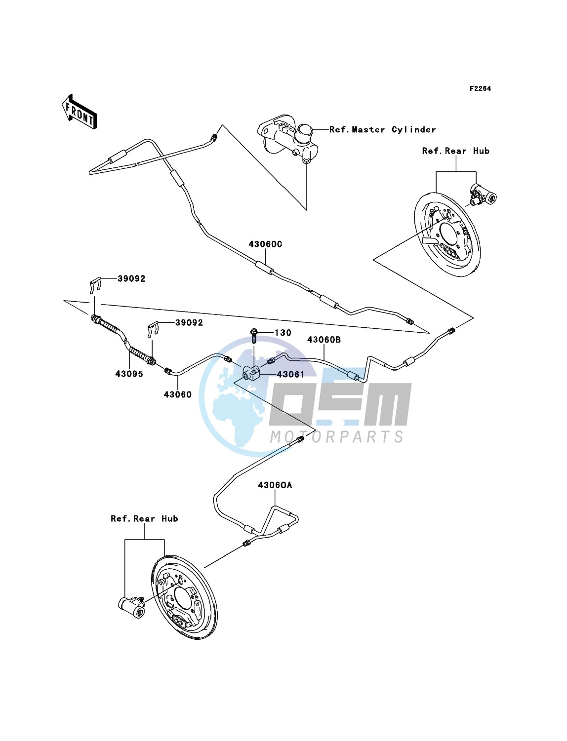 Rear Brake Piping