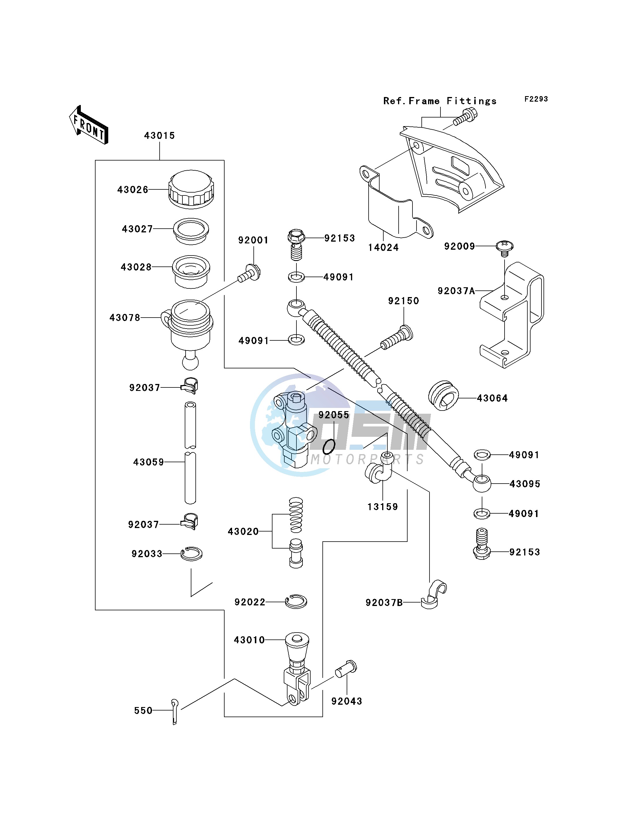 REAR MASTER CYLINDER