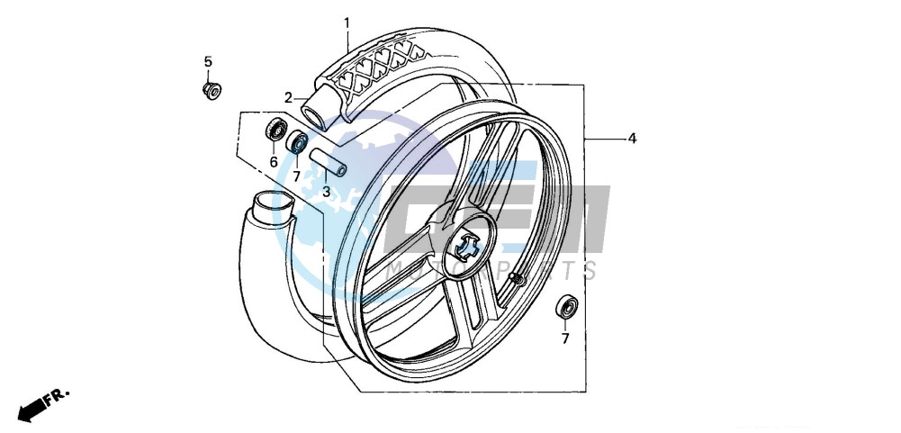 FRONT WHEEL