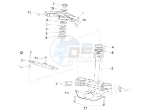 RSV4 1000 RR (EMEA) (EU, IL) drawing Steering