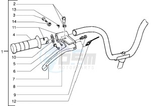 free 100 drawing Handlebars component parts