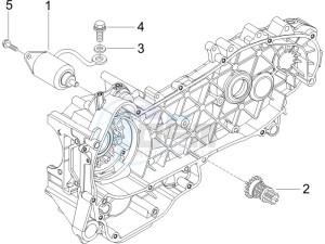 Granturismo 200 L drawing Starter - Electric starter