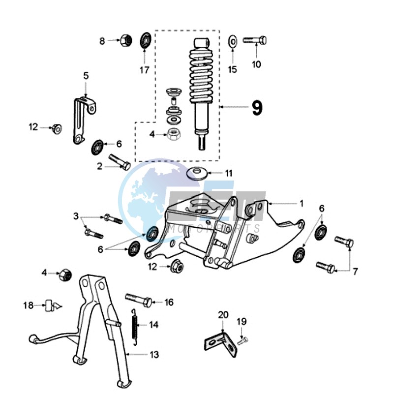 SUSPENSION AND STAND