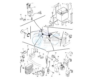 WR X 250 drawing ELECTRICAL 2