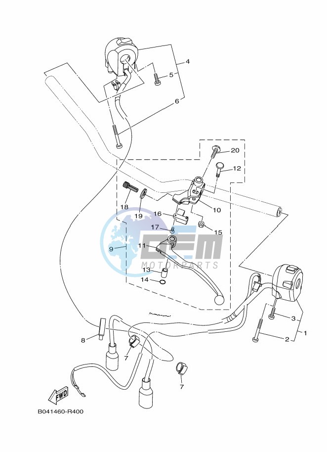 HANDLE SWITCH & LEVER