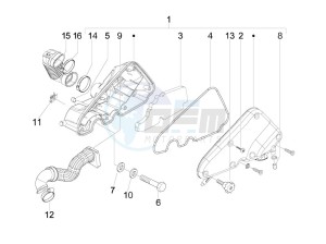 LXV 150 4T USA drawing Air filter