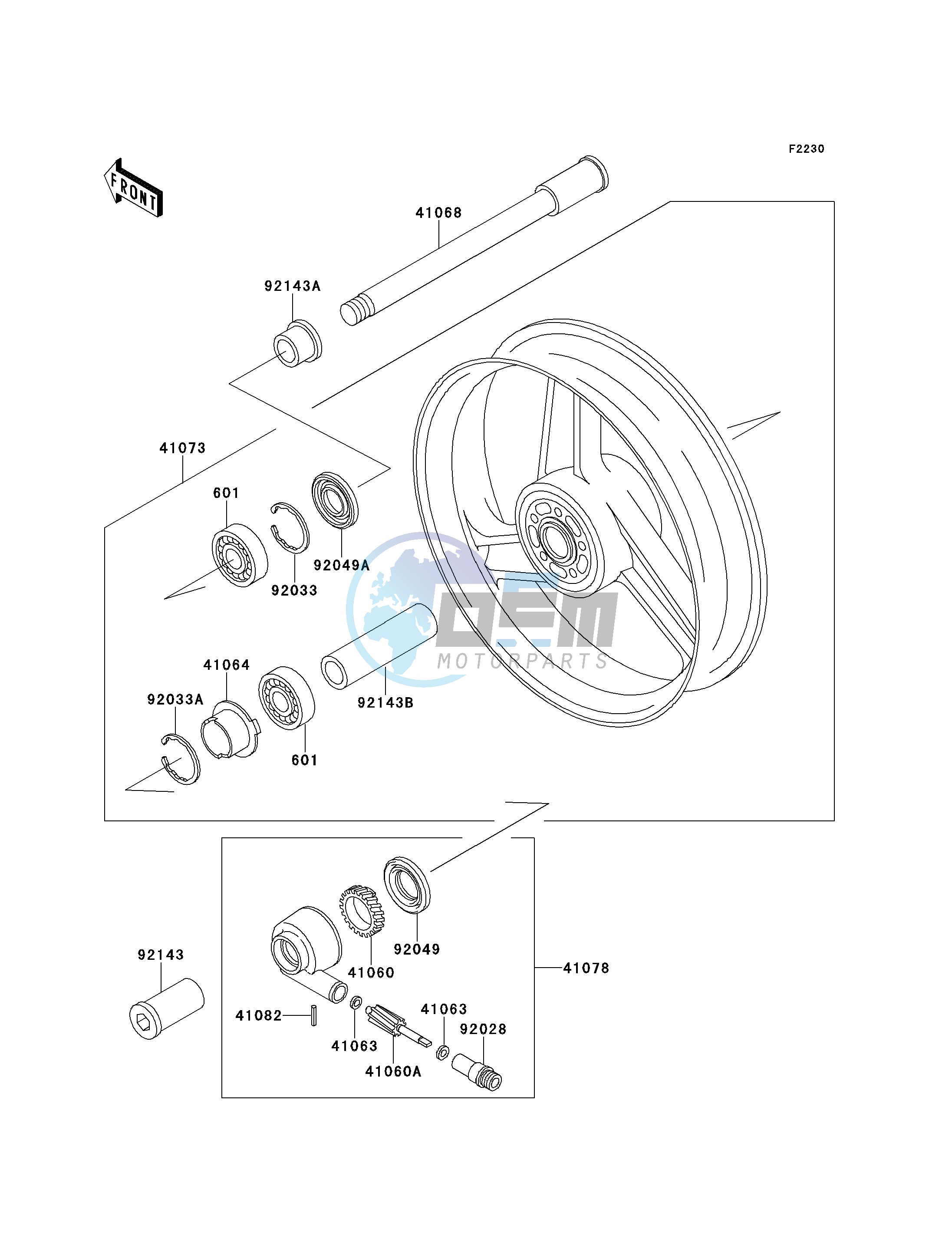 FRONT WHEEL