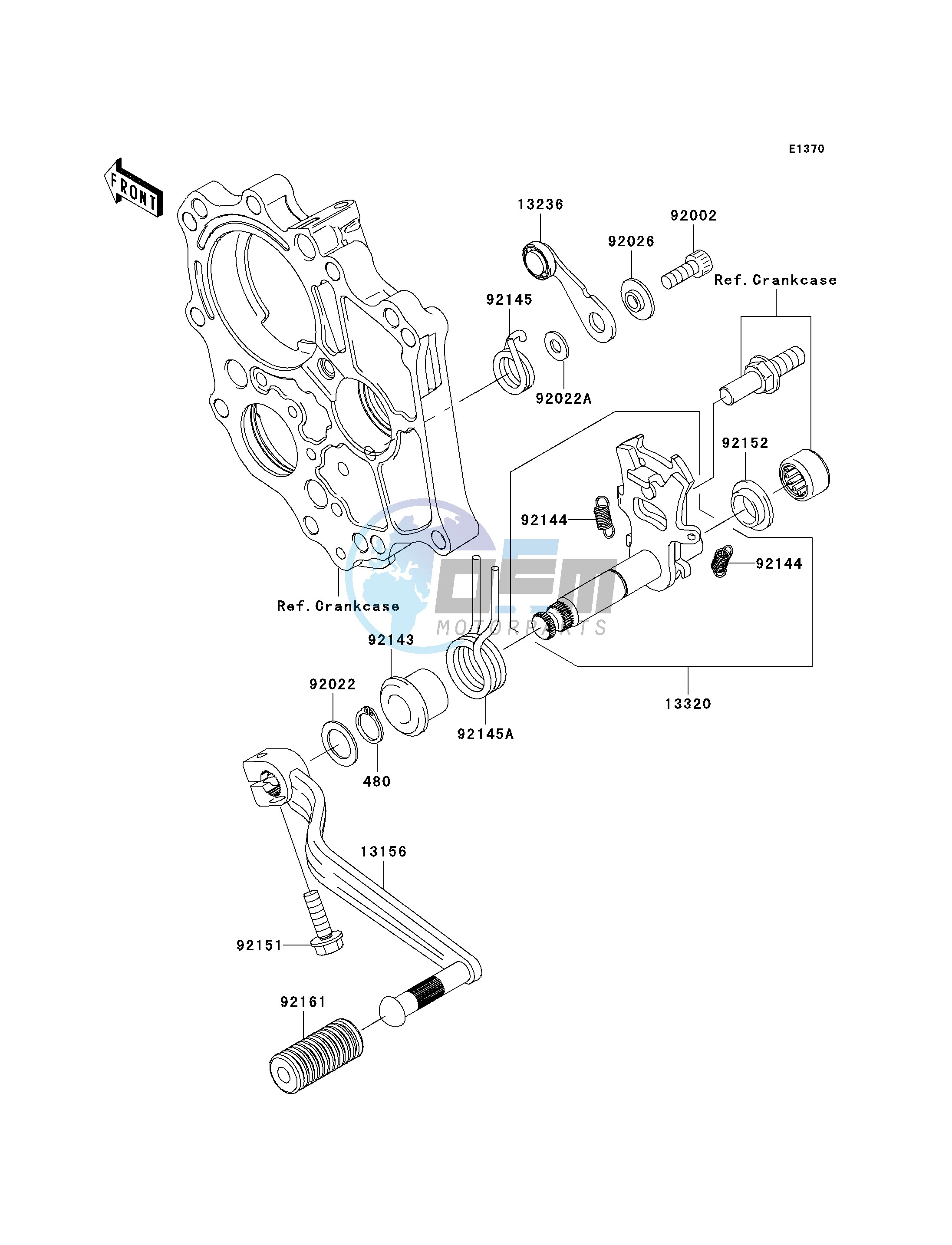 GEAR CHANGE MECHANISM