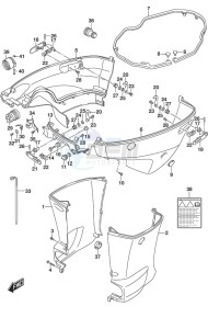 DF 150 drawing Side Cover SS Model