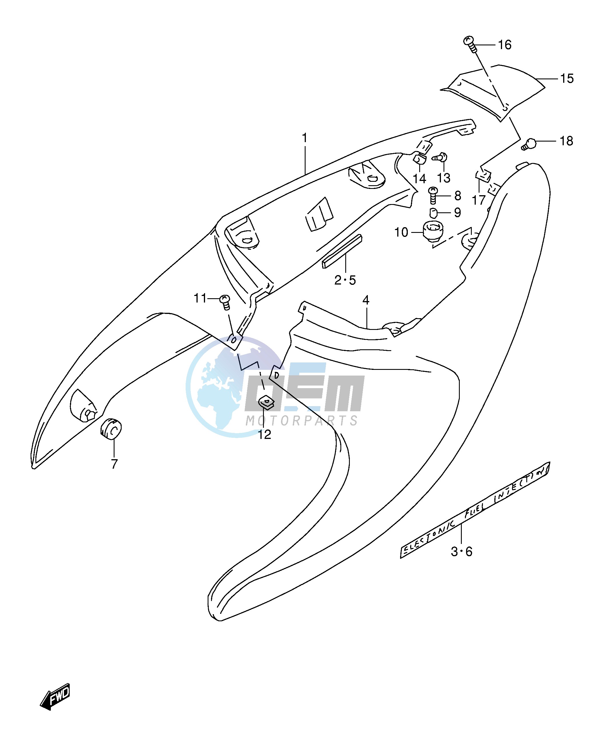 FRAME COVER (MODEL V)