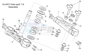 SXV 450 SXV 450-550 STREET LEGAL drawing Steering