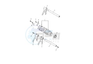 YZF R6 & LIMITED EDITION 07 600 drawing SHIFT CAM - FORK