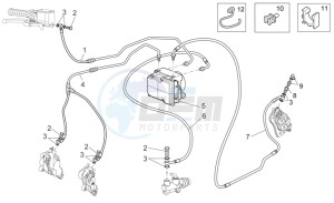 1200 Sport 8V drawing ABS Brake system