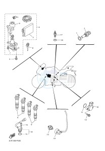 YZF-R1M 998 R3 (2KSC 2KSD) drawing ELECTRICAL 1