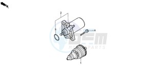 SA50S drawing STARTING MOTOR