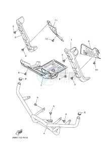 YXE700E YXE70WPHG WOLVERINE R-SPEC EPS HUNTER (2MB7) drawing GUARD