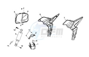 WOLF 125 EFI drawing REAR SUSPENSION