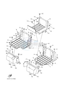 YXC700E VIKING VI EPS (2US9) drawing STAND & FOOTREST 2