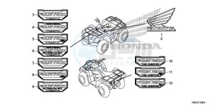 TRX420FM1F TRX420 Europe Direct - (ED) drawing MARK