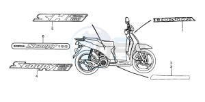 SH100 drawing MARK/STRIPE (3)