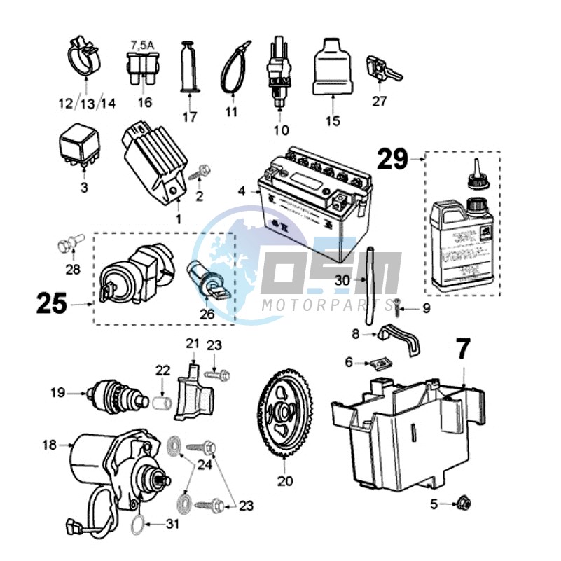 ELECTRIC PART SOVEREP SLOT