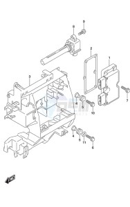 DF 175 drawing Rectifier/Ignition Coil (Model: TG/ZG)