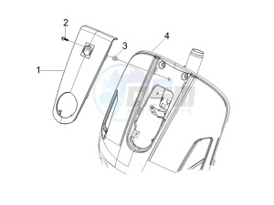 GTV 125 4T (Euro 3) drawing Front shield