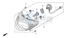 SH125R drawing HEADLIGHT