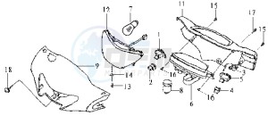 DD50 FIX E2 drawing DASHBOARD - TAIL LIGHT - HANDLEBAR COVER