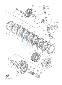 YZF-R6 600 R6 (2CXA) drawing CLUTCH