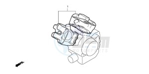 VT600C 400 drawing GASKET KIT A