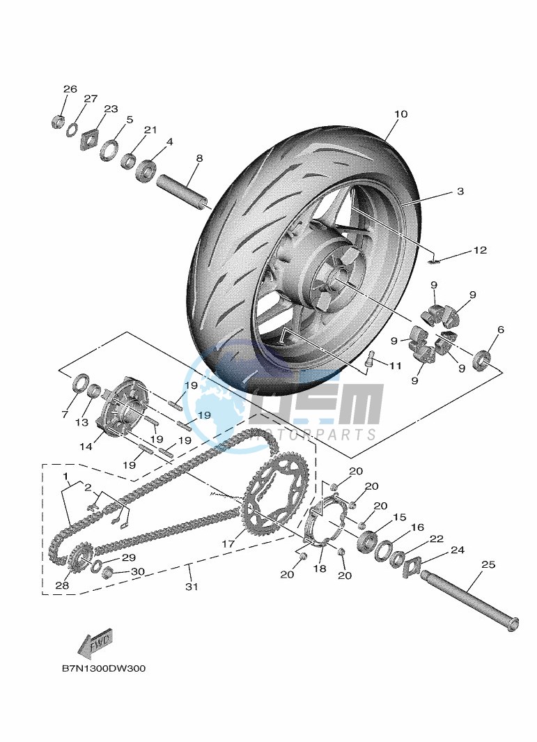 REAR WHEEL