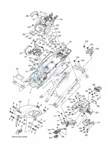 MT-10 MTN1000 (B5Y6) drawing FENDER