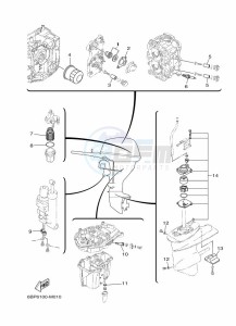 F25DETL drawing MAINTENANCE-PARTS