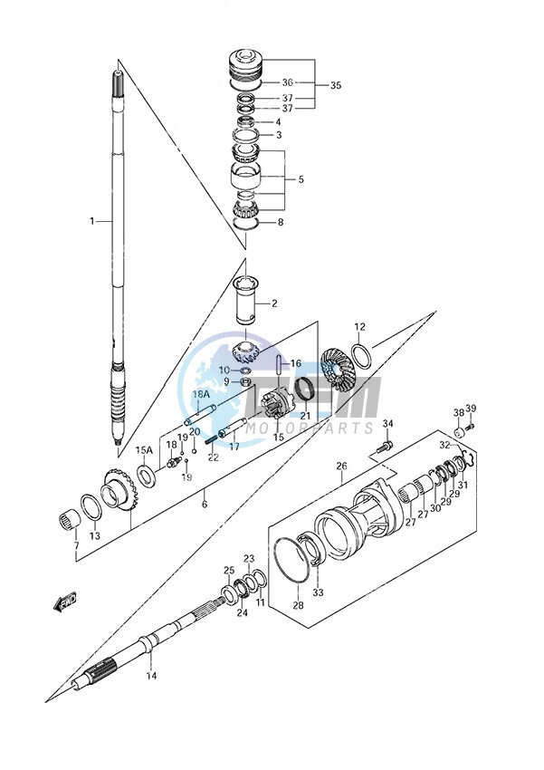 Transmission (DF 250S)