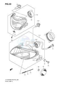 LT-A750X (P28-P33) drawing HEADLAMP