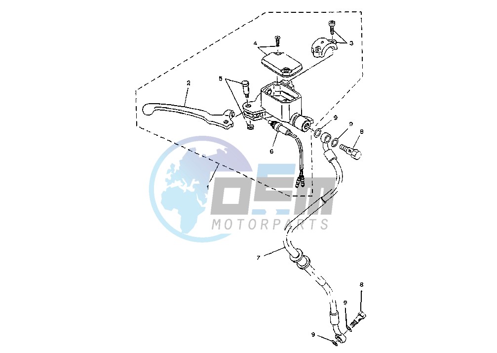 FRONT MASTER CYLINDER