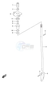 DF 9.9B drawing Shift Rod