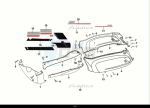 FIDDLE II 50 (AF05W5-NL) (E5) (M1) drawing BODY COVER