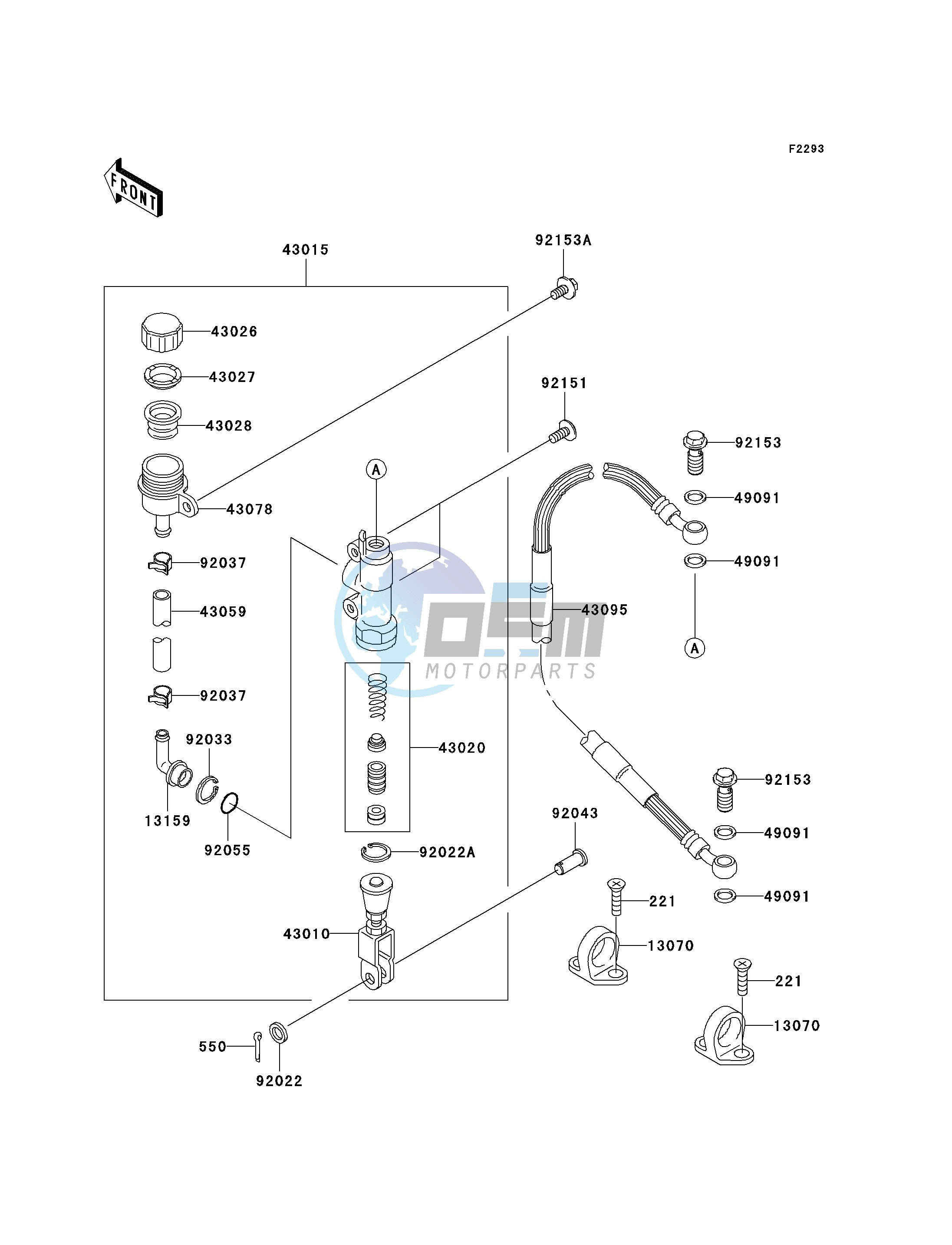 REAR MASTER CYLINDER