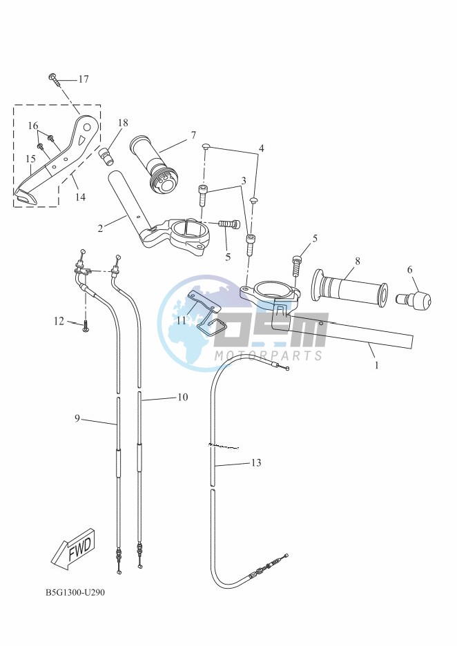 STEERING HANDLE & CABLE