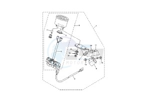 YFM RR RAPTOR 660 drawing METER