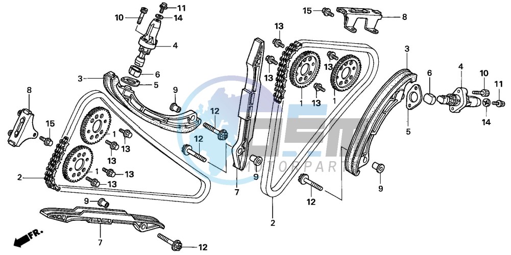 CAM CHAIN/TENSIONER